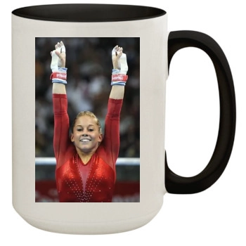 Shawn Johnson 15oz Colored Inner & Handle Mug