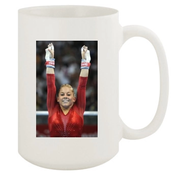 Shawn Johnson 15oz White Mug