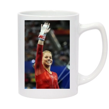 Shawn Johnson 14oz White Statesman Mug