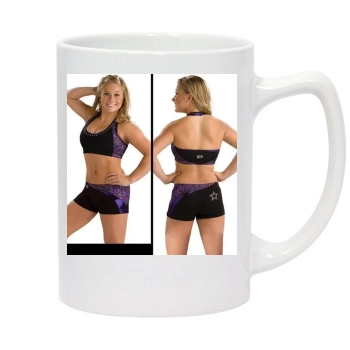 Shawn Johnson 14oz White Statesman Mug