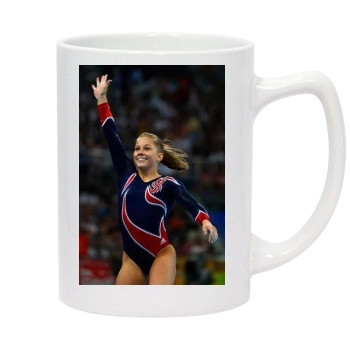 Shawn Johnson 14oz White Statesman Mug