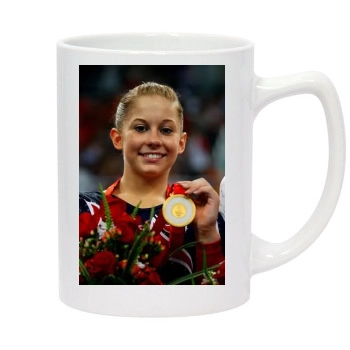 Shawn Johnson 14oz White Statesman Mug