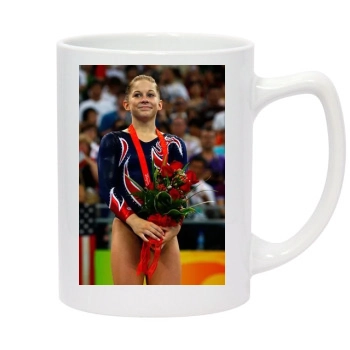 Shawn Johnson 14oz White Statesman Mug