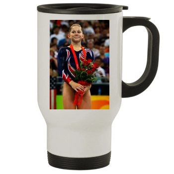 Shawn Johnson Stainless Steel Travel Mug