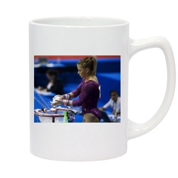 Shawn Johnson 14oz White Statesman Mug