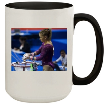 Shawn Johnson 15oz Colored Inner & Handle Mug