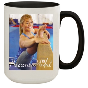 Shawn Johnson 15oz Colored Inner & Handle Mug