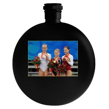 Shawn Johnson Round Flask