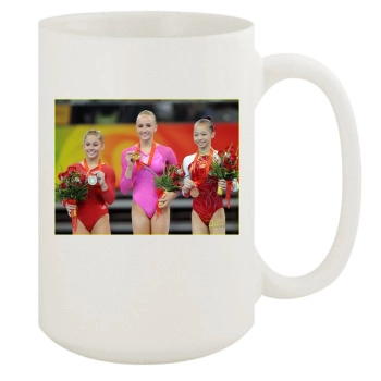 Shawn Johnson 15oz White Mug