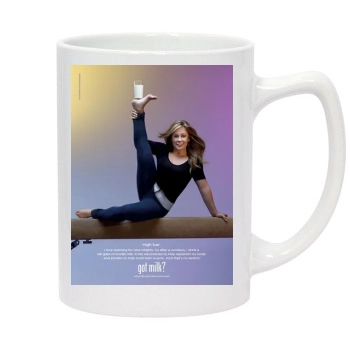 Shawn Johnson 14oz White Statesman Mug