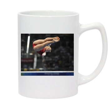 Shawn Johnson 14oz White Statesman Mug