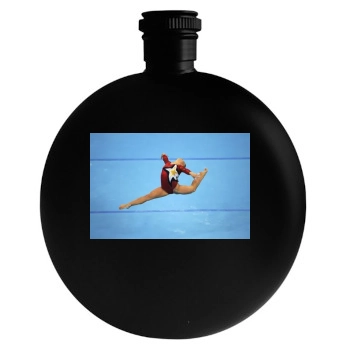 Shawn Johnson Round Flask