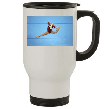 Shawn Johnson Stainless Steel Travel Mug