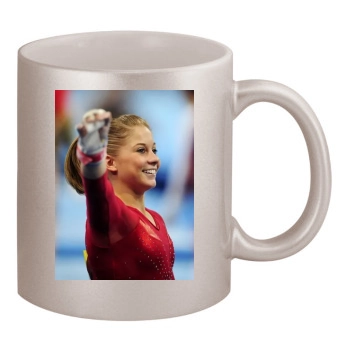 Shawn Johnson 11oz Metallic Silver Mug