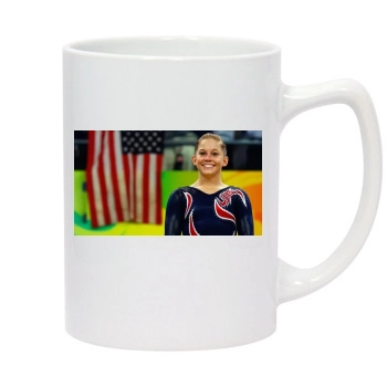 Shawn Johnson 14oz White Statesman Mug