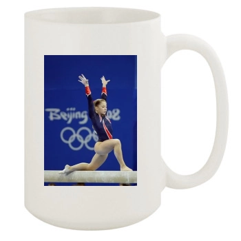 Shawn Johnson 15oz White Mug