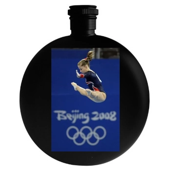 Shawn Johnson Round Flask