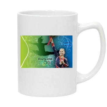 Shawn Johnson 14oz White Statesman Mug