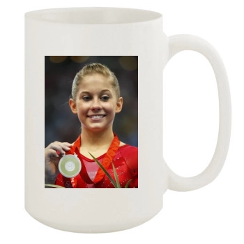 Shawn Johnson 15oz White Mug