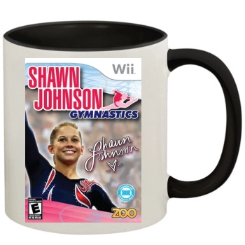 Shawn Johnson 11oz Colored Inner & Handle Mug