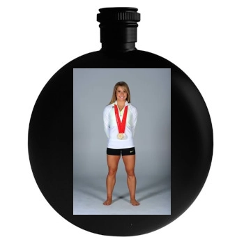 Shawn Johnson Round Flask