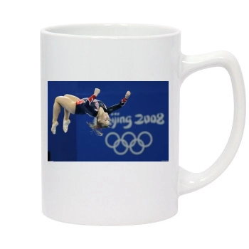 Shawn Johnson 14oz White Statesman Mug