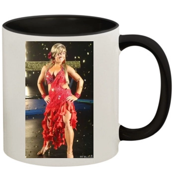 Shawn Johnson 11oz Colored Inner & Handle Mug