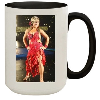 Shawn Johnson 15oz Colored Inner & Handle Mug