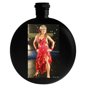 Shawn Johnson Round Flask