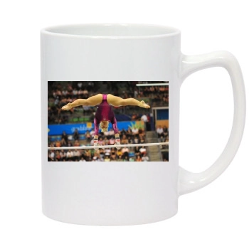 Shawn Johnson 14oz White Statesman Mug