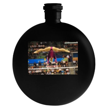 Shawn Johnson Round Flask