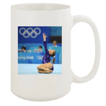 Shawn Johnson 15oz White Mug