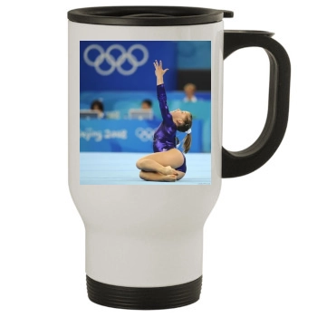 Shawn Johnson Stainless Steel Travel Mug