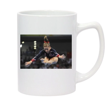 Shawn Johnson 14oz White Statesman Mug