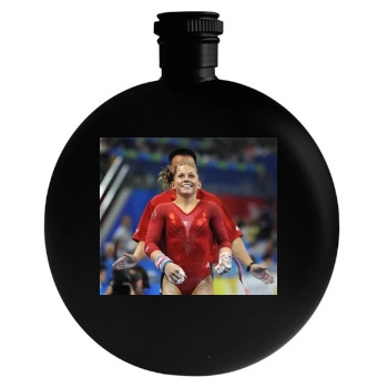 Shawn Johnson Round Flask