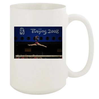 Shawn Johnson 15oz White Mug