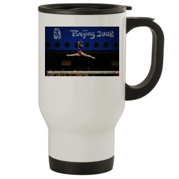 Shawn Johnson Stainless Steel Travel Mug