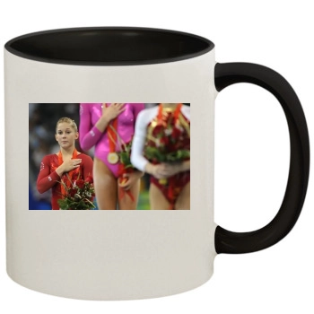 Shawn Johnson 11oz Colored Inner & Handle Mug