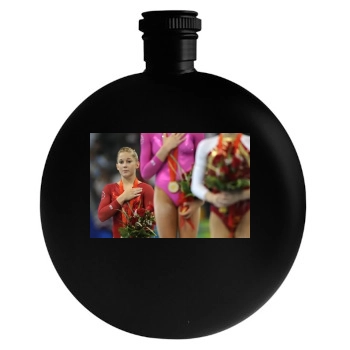 Shawn Johnson Round Flask