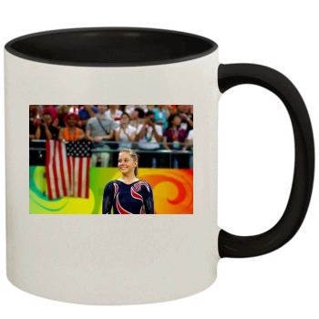 Shawn Johnson 11oz Colored Inner & Handle Mug