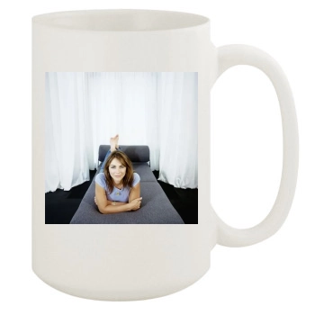 Elizabeth Hurley 15oz White Mug