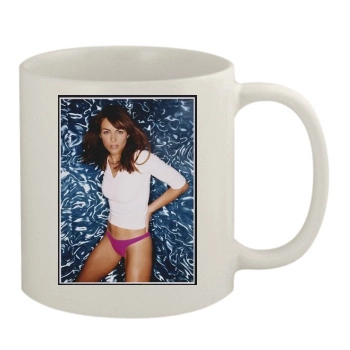 Elizabeth Hurley 11oz White Mug