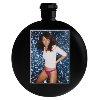 Elizabeth Hurley Round Flask