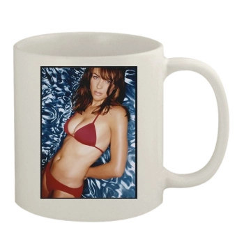 Elizabeth Hurley 11oz White Mug