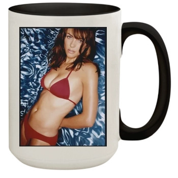 Elizabeth Hurley 15oz Colored Inner & Handle Mug