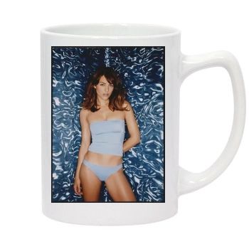 Elizabeth Hurley 14oz White Statesman Mug