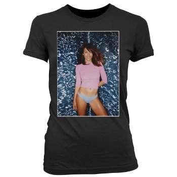 Elizabeth Hurley Women's Junior Cut Crewneck T-Shirt