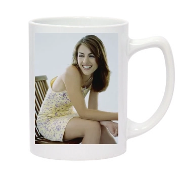 Elizabeth Hurley 14oz White Statesman Mug