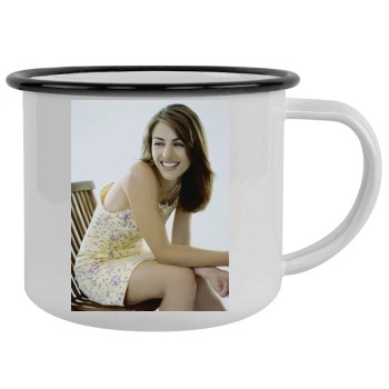 Elizabeth Hurley Camping Mug