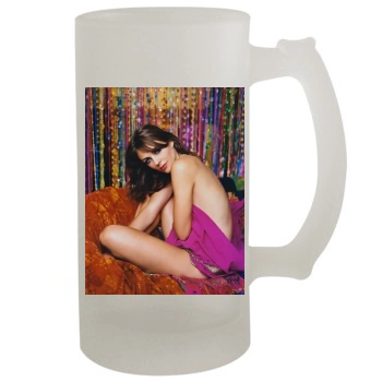 Elizabeth Hurley 16oz Frosted Beer Stein